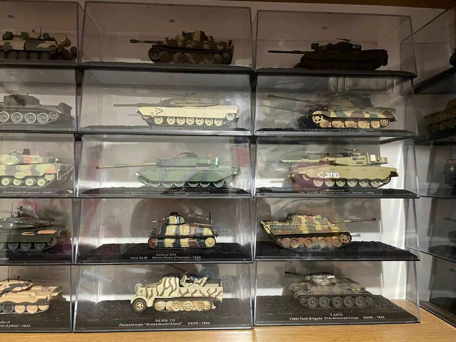 Miniaturas Tanques da Tropa