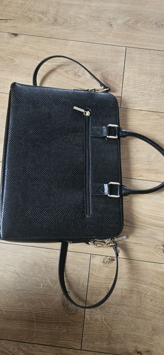 Stan idealny.  Damska skórzana torba na laptopa WITTCHEN