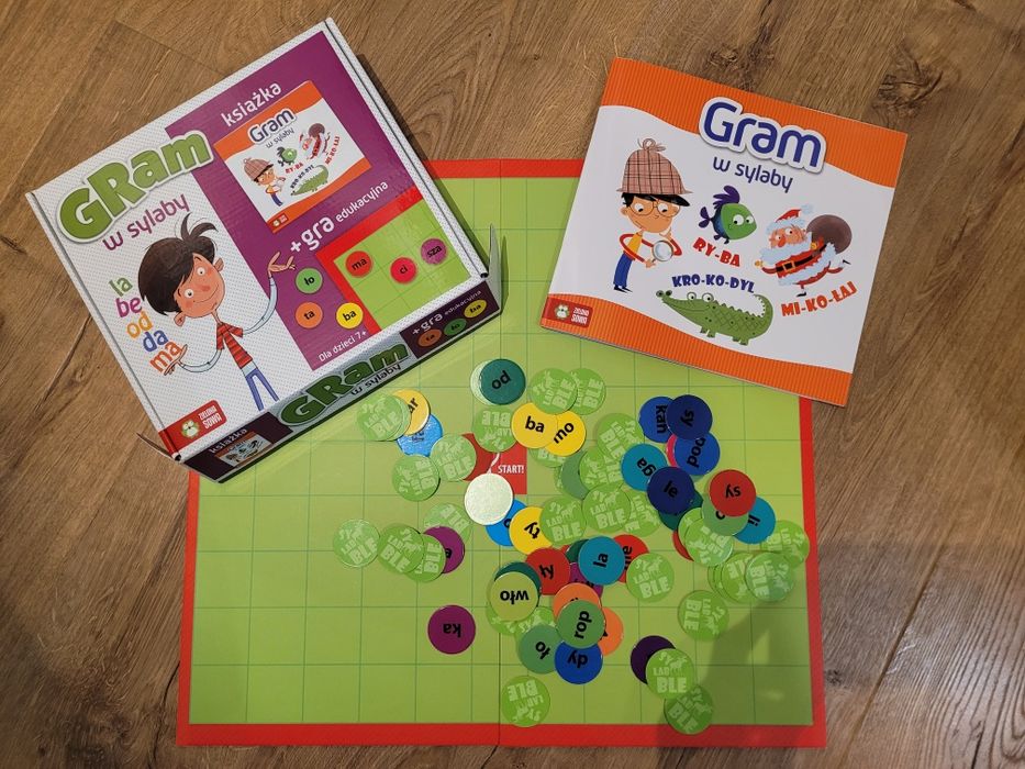 Gra edukacyjna "Gram w sylaby"