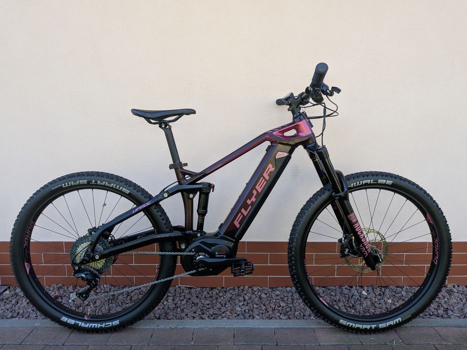 Elektryk MTB full * FLYER UPROC 6 * Bosch CX * 1342km! * Deore XT * SunRingle * S