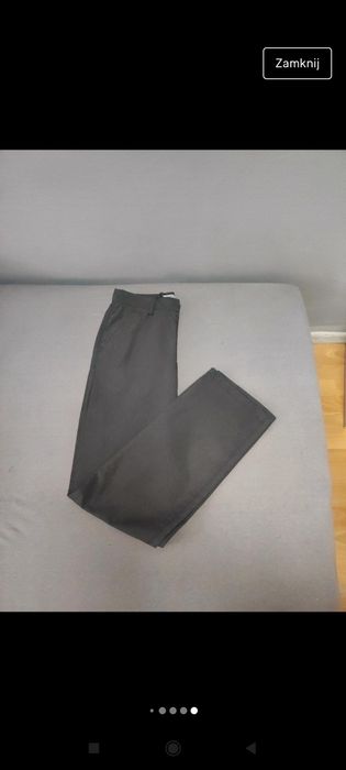 Nowe spodnie w delikatną kratkę