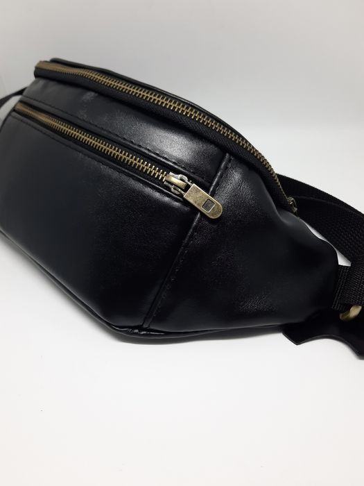 Чоловіча бананка шкіряна сумка | Мужская кожаная бананка