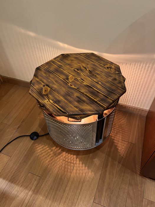 Mesa decorativa - industrial e contemporânea