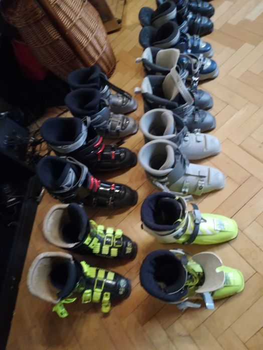 narty różne długości TANIO