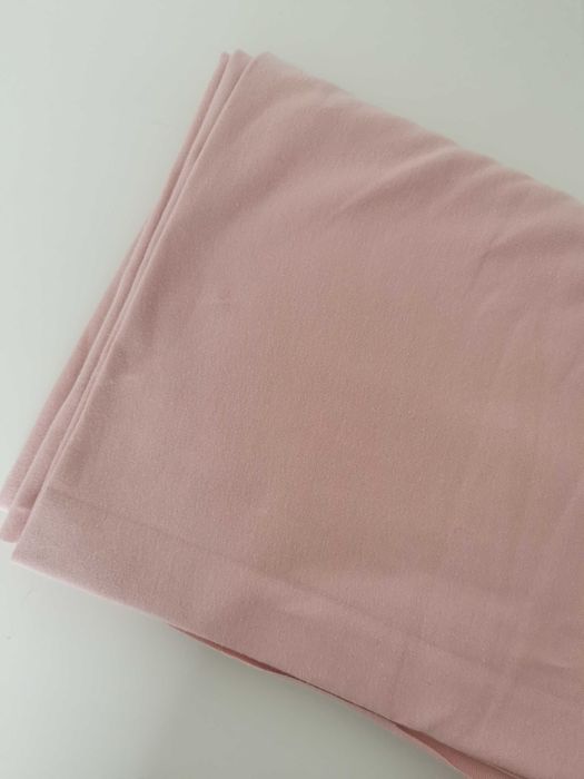 Dresówka materiał do szycia pudrowy róż 1,94x1,13cm