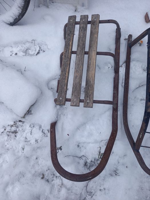 Санки  без спинки для катания по снегу