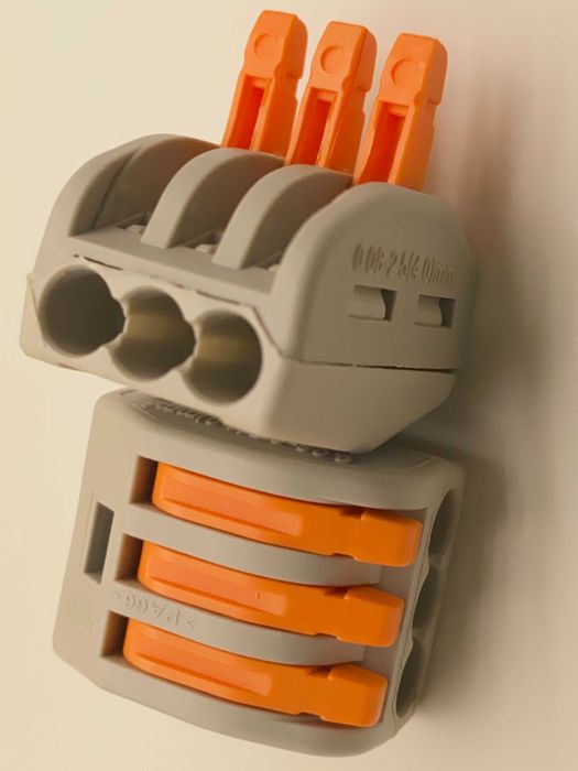 Клемник PCT-213/Wago/Ваго (клеми, клемніки, клемники, з'єднувачі): 4 ...