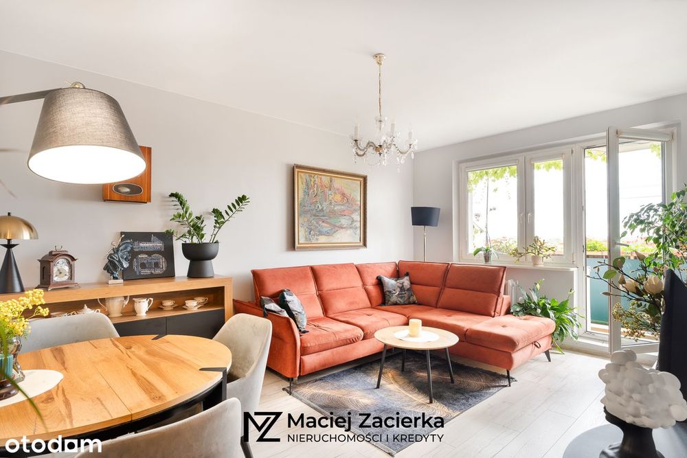 3 pokoje | 60,30 m² | układ szwedzki | balkon | Żory – Os. Sikorskiego