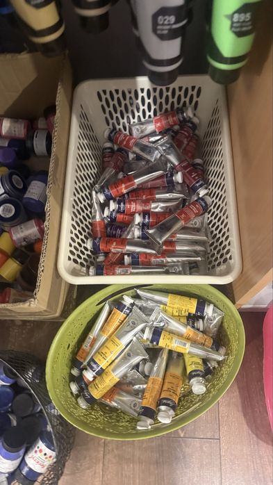 Farby olejne naturalne pigmenty