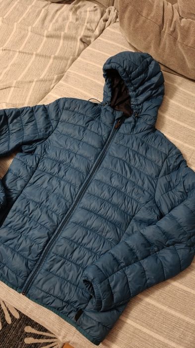 Casaco acolchoado azul Springfield