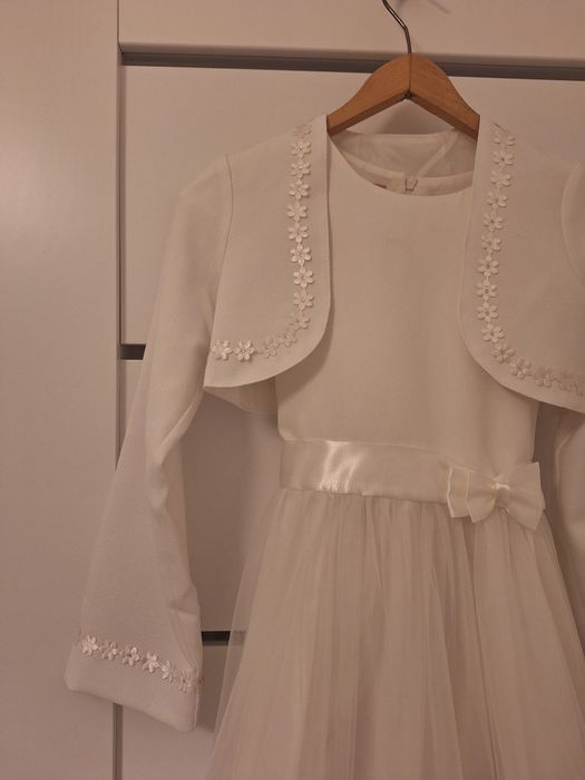 Sukienka do perzebrania po kumunii, biały tydzien, komunia 152