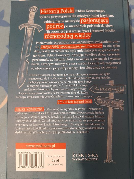 Dzieje Polski ksiazka dla młodzieży