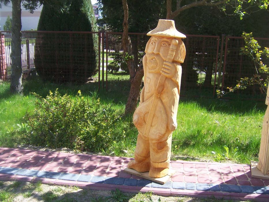 Rzeźba z Drewna , Ozdoby Ogrodowe