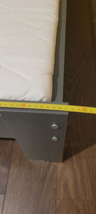Łóżko 120/200 stelaż + materac