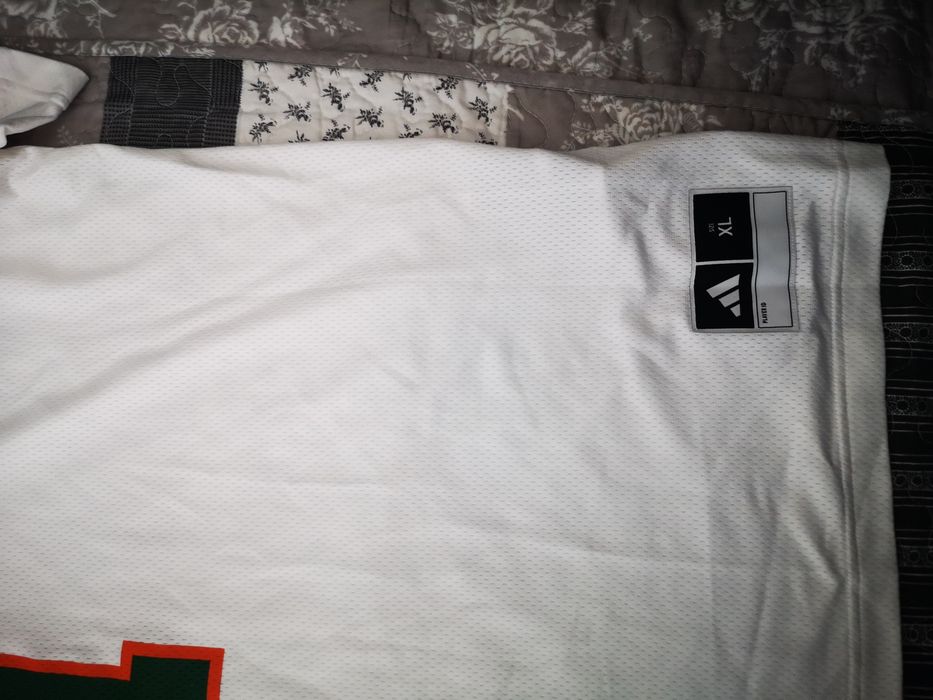 Koszulka NFL Adidas Miami Hurrricanes