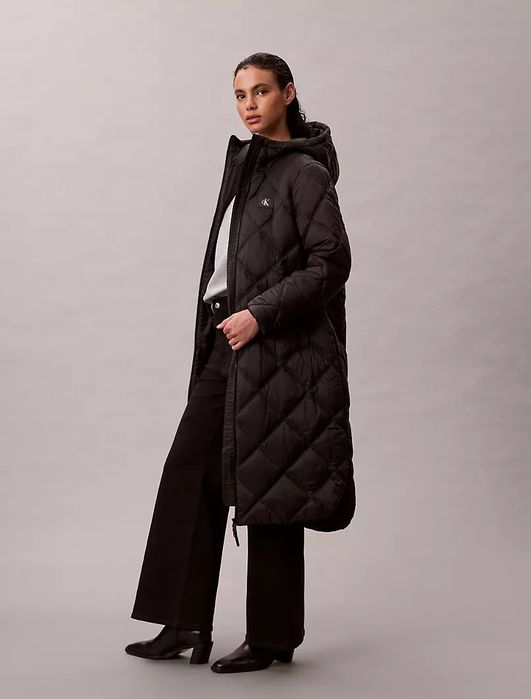 Оригінальна Куртка - пальто Calvin Klein чорна, розмір S. ,