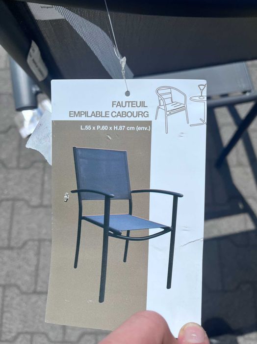 krzesełka krzesła ogrodowe