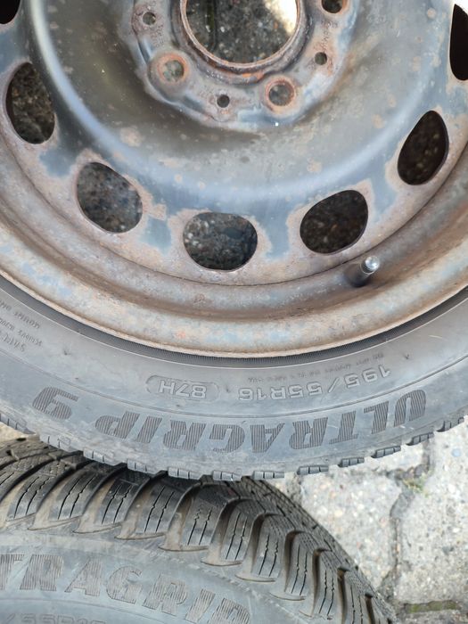 Felgi stalowe z oponami BMW VW audi skoda seat 5x112 195/55/16