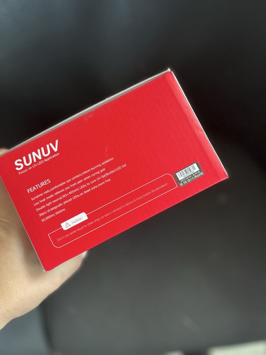 Лампа для манікюру SUNUV оригінал