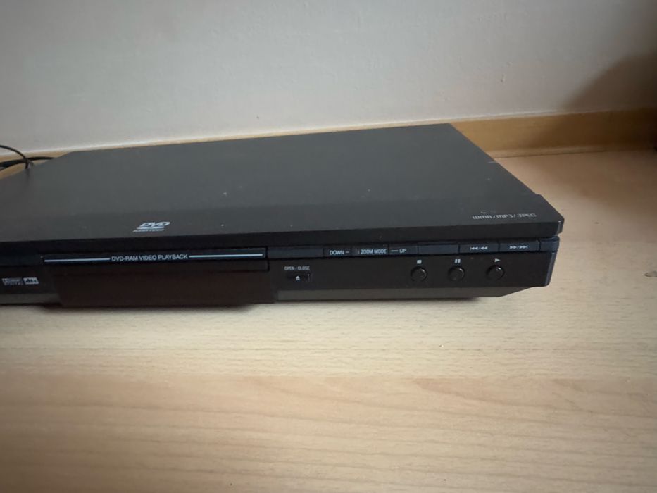 dvd cd player panasonic czarny odtwarzacz