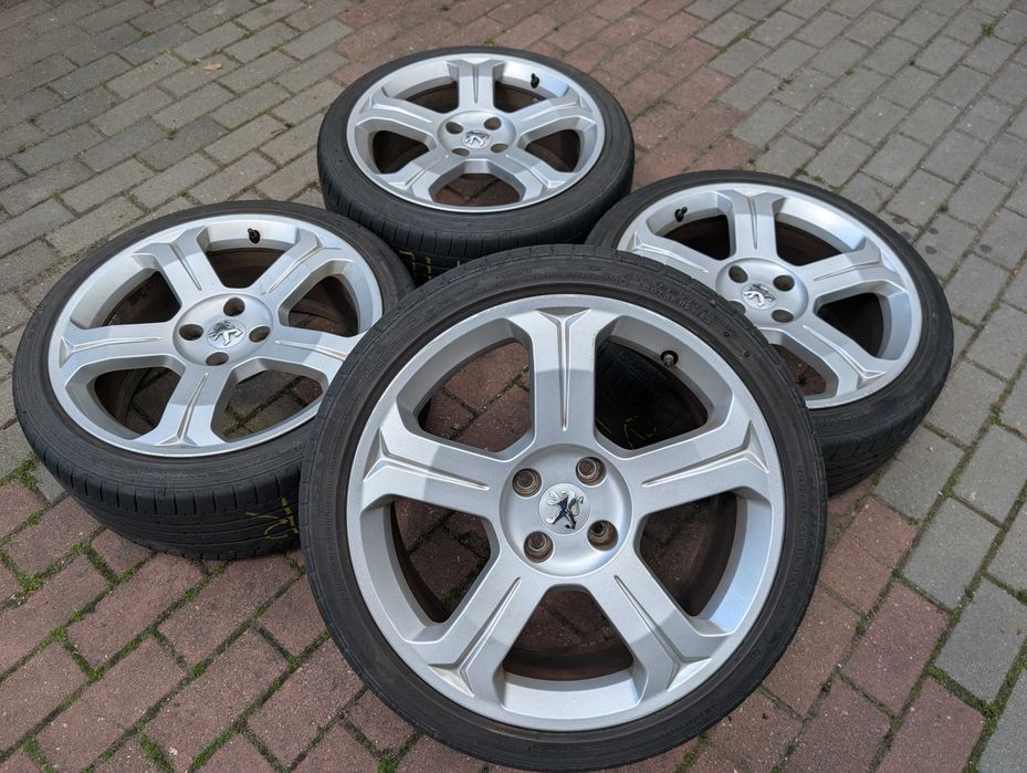 Koła felgi aluminiowe Peugeot 308 CC 09-13 8J/18 4x108 ET34 9680736580 WIELOSEZON