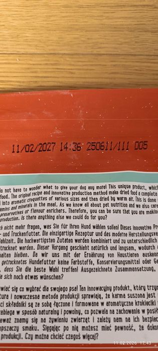 Karma dla psa Dolina Noteci Superfood MINI 2 opakowania