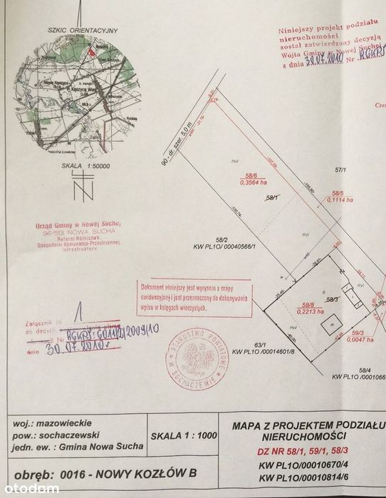Dzialka z warunkami zabudowy na 3 domy przy lesie - Widok 4