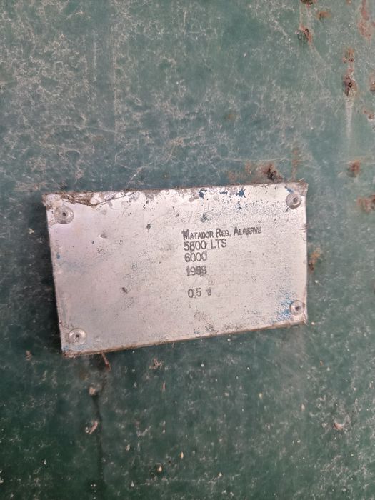 Tanque de Transporte de Água 6000L