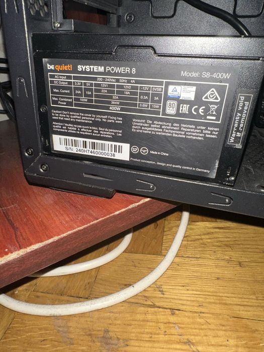 ПК (i5-12400F, 16GB DDR4, Radeon R9 200) з SSD 250GB + HDD 1TB