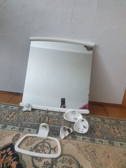 Lustro do komlet  biały