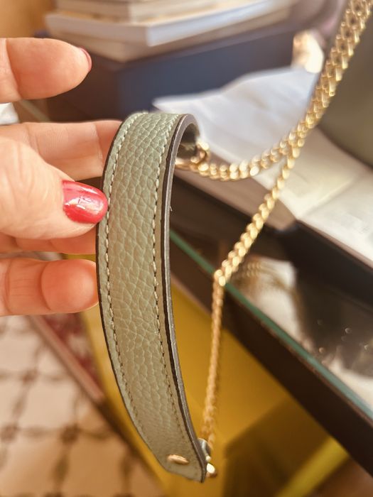 Bolsa/saco de 22cm, verde pistache,