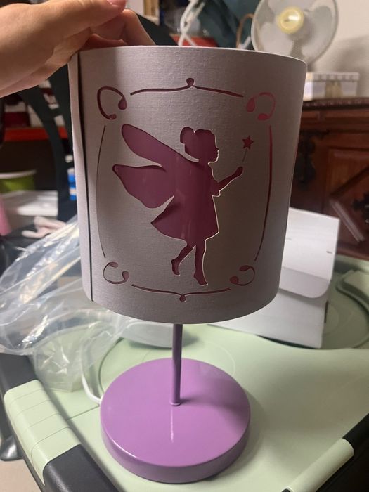 Candeiro lindo de mesa de cabeceira