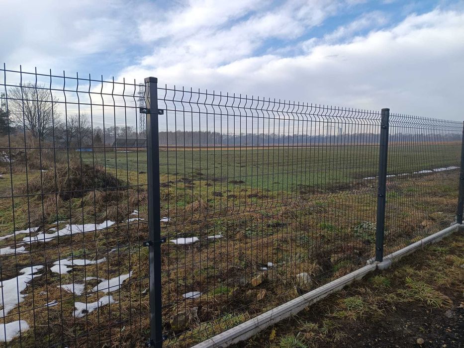 Kompletne Ogrodzenie Panelowe 123cm Fi4