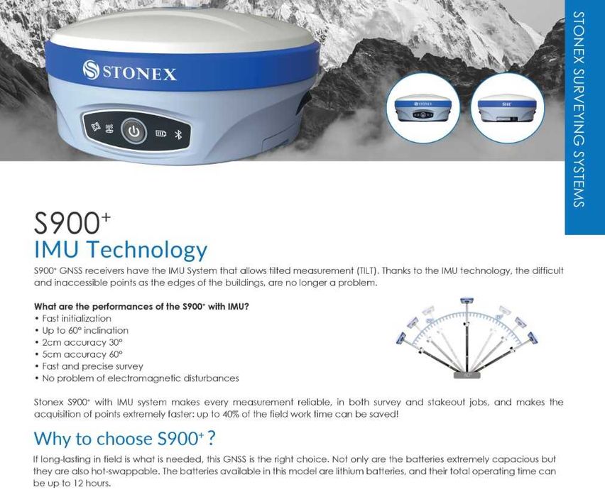 GPS Rover Stonex S900+