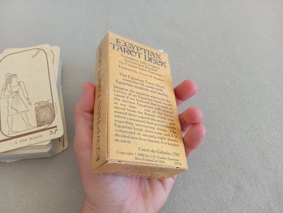 Egyptian tarot deck
