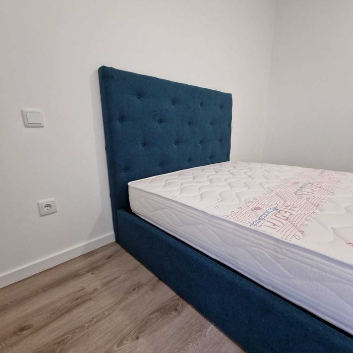 Camas de Casal Estofadas de Luxo 199€ Disp. em Várias Cores! 190x140m!