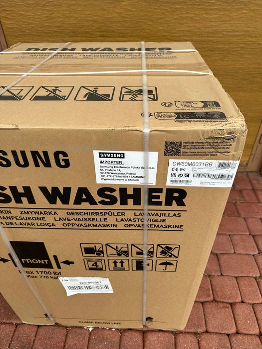 Zmywarka Samsung DW60M6031BB