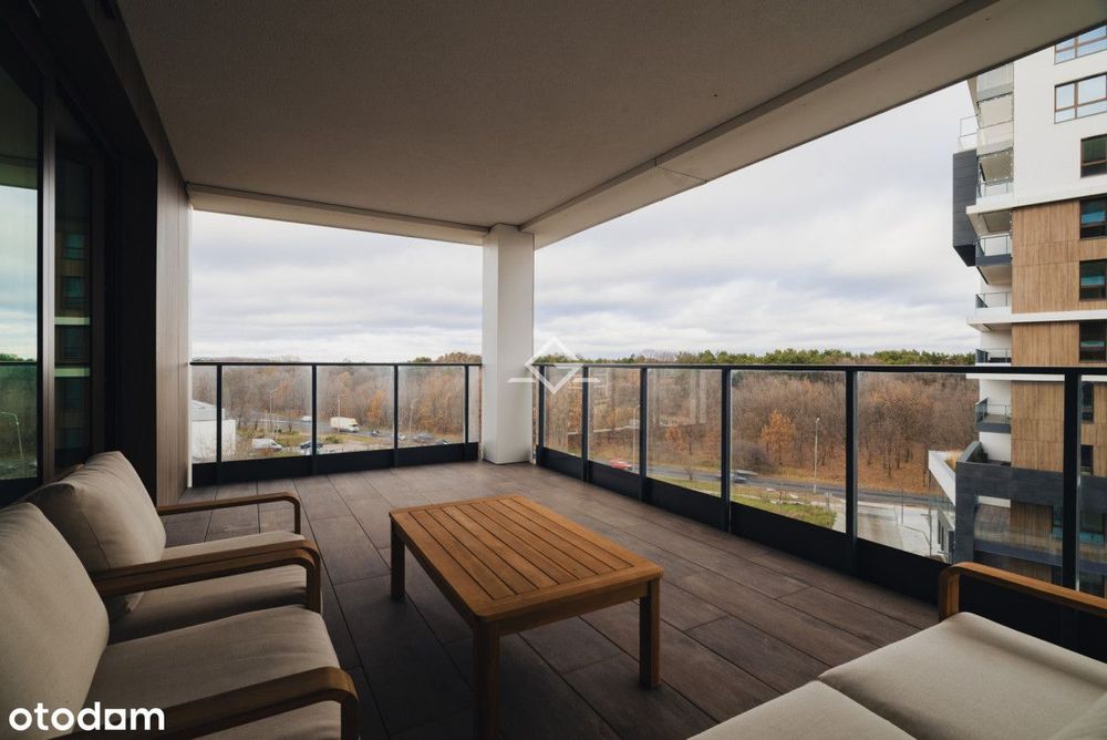 Prestiżowy apartament z tarasem | 50m do Parku