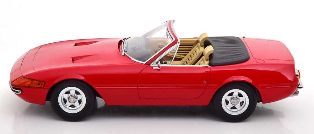Model 1:18 KK-Scale Ferrari 365 GTB/4 Daytona Convertible Series 2 1971 red