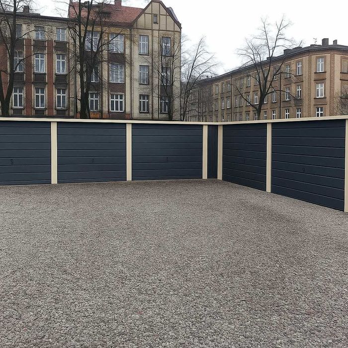 Ciąg garaży na wymiar producent