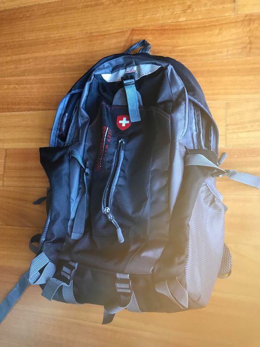 Mochila preta Keep walking Switzerland64750736814593121