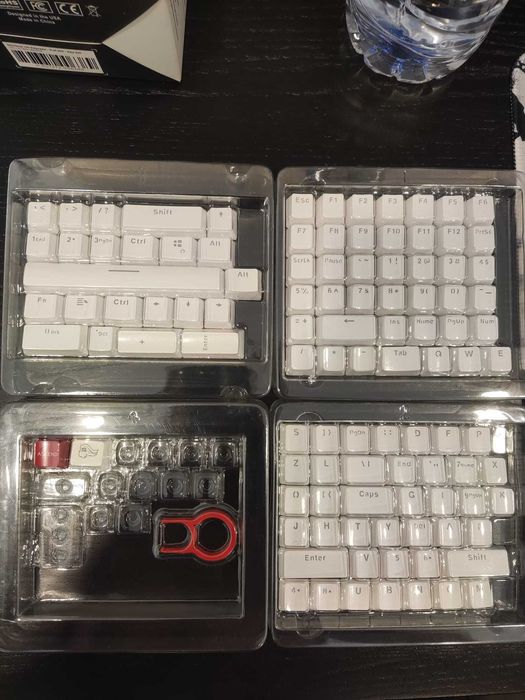 Glorious G-104-White-US Keycap ABS