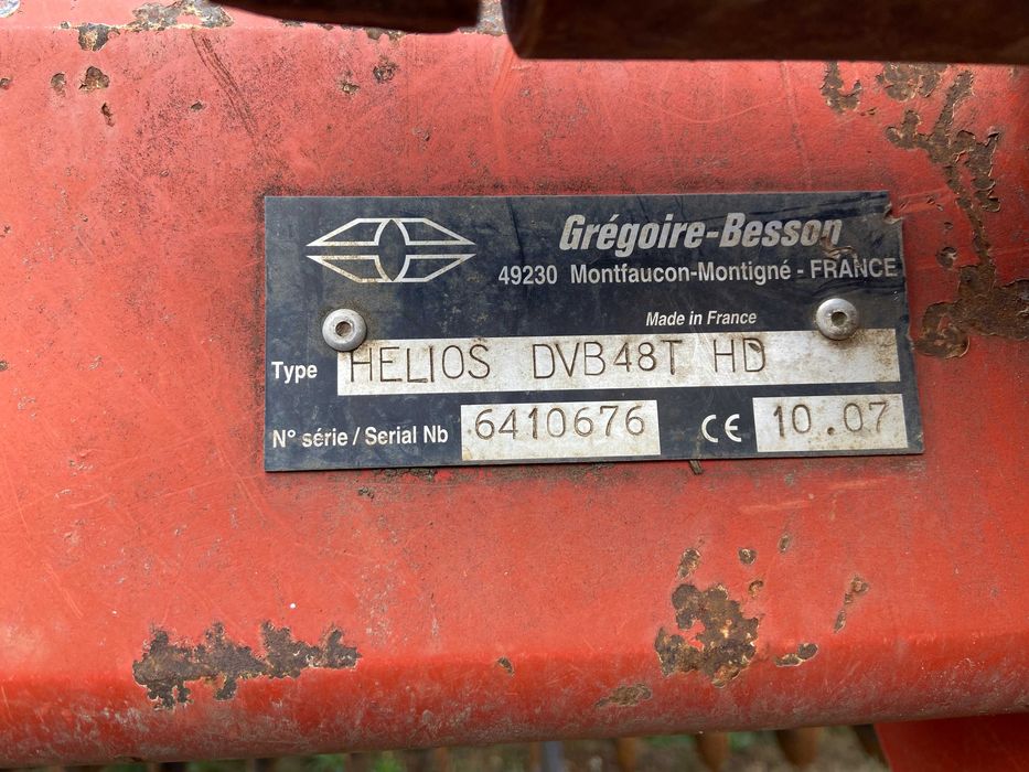 Глибокорозпушувач Gregoire Besson-Helios DVB48ТHD, УД-0000061 + котки