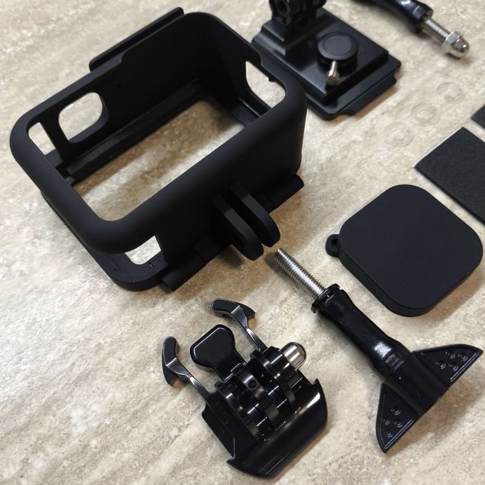 Кріплення на шолом + рамка чохол для екшн камер GoPro 9/10/11/12/13