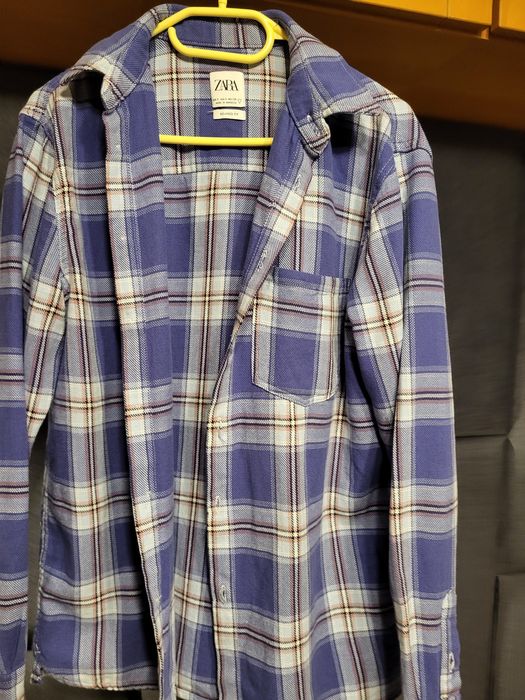 Koszula ZARA, krata, S