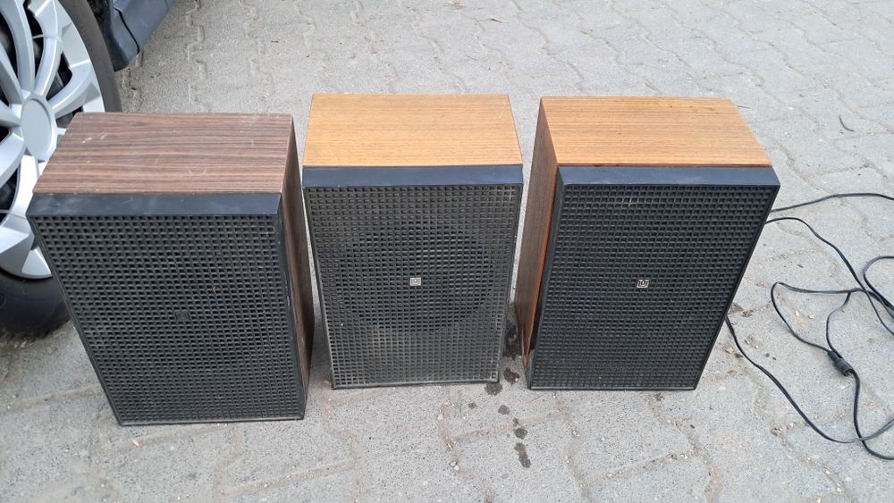 Głośniki kolumny unitra tonsil zg10 3szt.