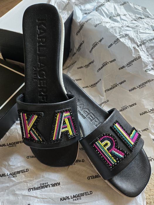 Неймовірні шльопанці Karl Lagerfeld. Оригінал. Нові