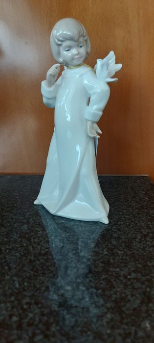 Anjo de porcelana Tranquility By Ammie RoweThe Leonardo Collection
