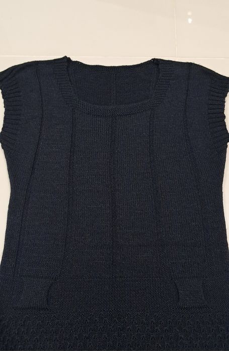Elegancka tunika sweter długi