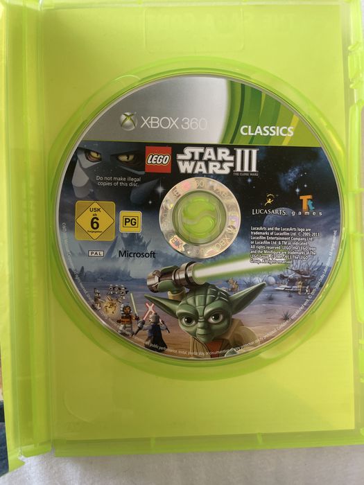 Lego star wars 3 the clone wars xbox 360